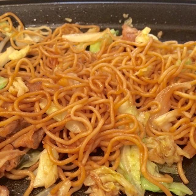 焼きそば番長の焼きそば。