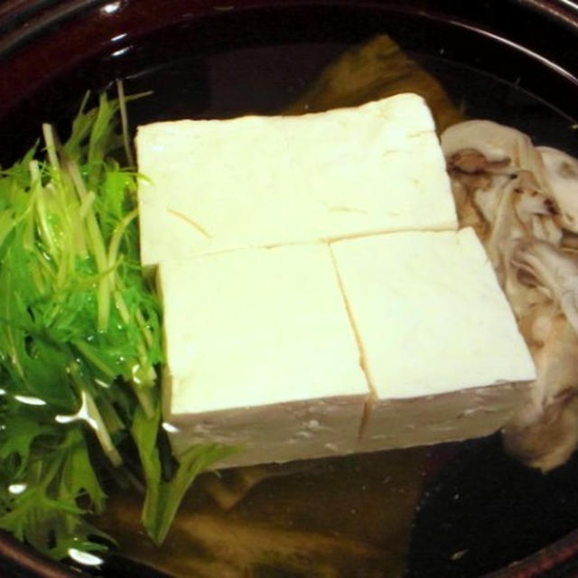 野郎飯流・牡蠣の湯豆腐