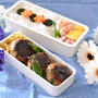 しいたけの肉詰めのお弁当＊＊