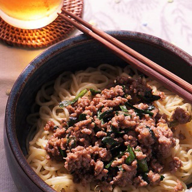 自家製三升漬けで！ピリ辛ジャージャー麺