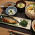 鯖の照焼と蒸し野菜の晩ご飯　と　キヨスミシラヤマギクの花♪