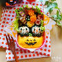 黒猫チップ＆デールのハロウィン弁当★