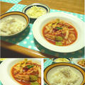 鶏もも一枚で4人分♪トマトスープ＾＾