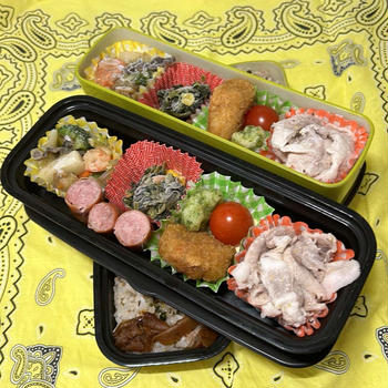 今日のお弁当