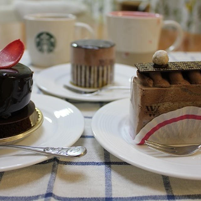 【ヴィタメールのチョコレートケーキでカフェタイム♪】