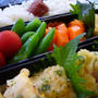 鶏ささみとブロッコリーのフリット弁当～☆