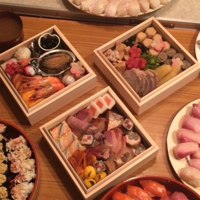 初おせち♡