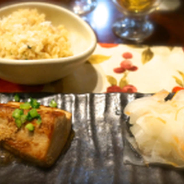 お魚料理「鰹の生姜漬け」