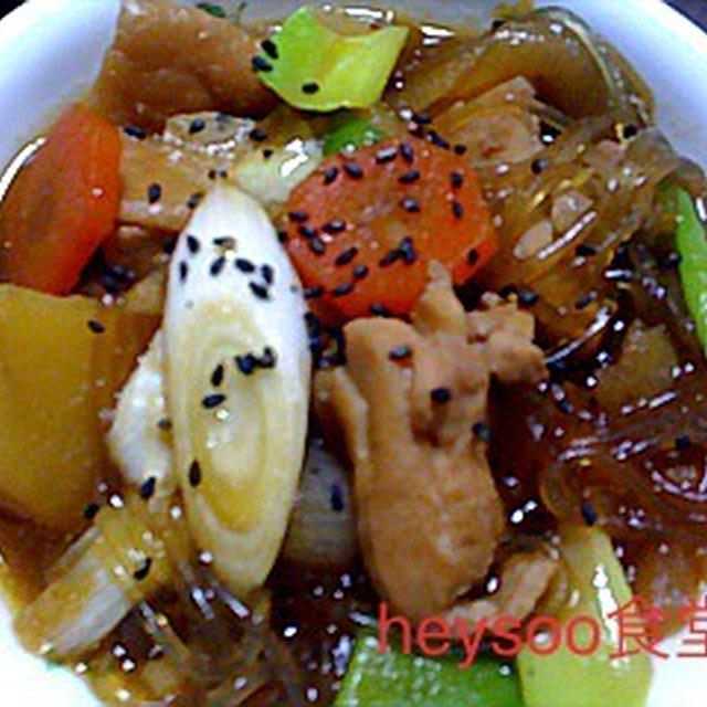 安東チムタク　（鳥の辛い煮込み）