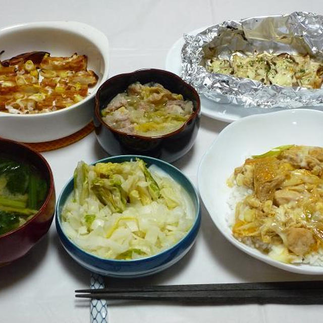 2011年2月8日（火）の晩ごはん。