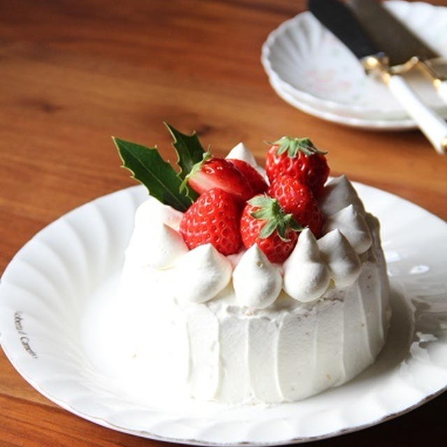 小さなクリスマスケーキ。