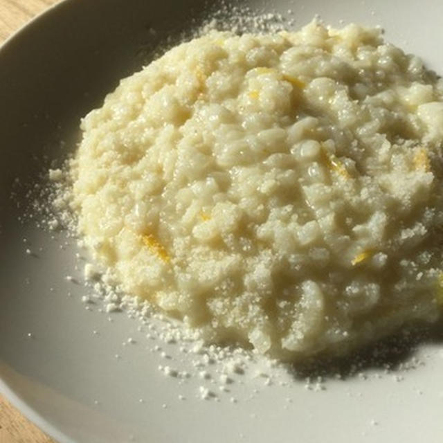 柚子リゾット　Risotto allo yuzu