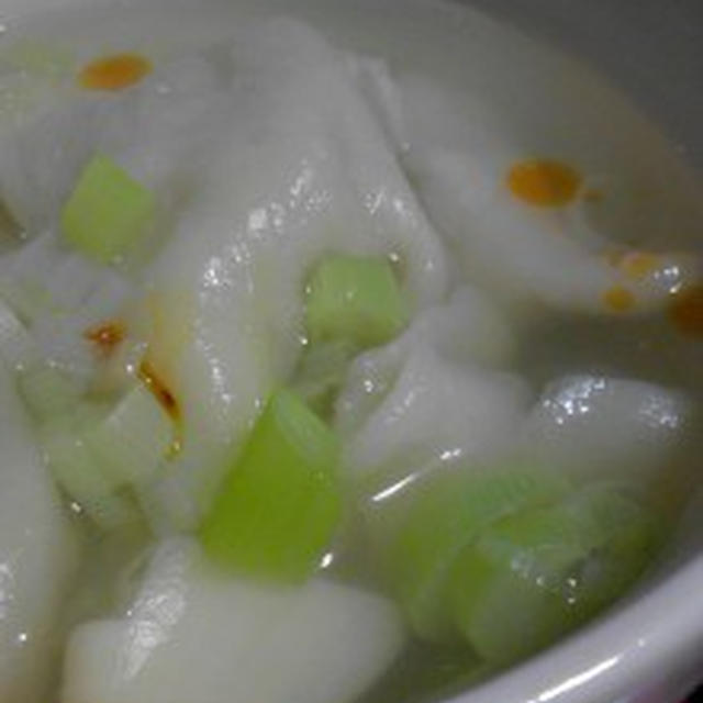 身体を温めましょう！『水餃子』