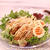 昼カフェ☆さっぱりいただく　冷やし中華のチキン南蛮のせ(レシピ）