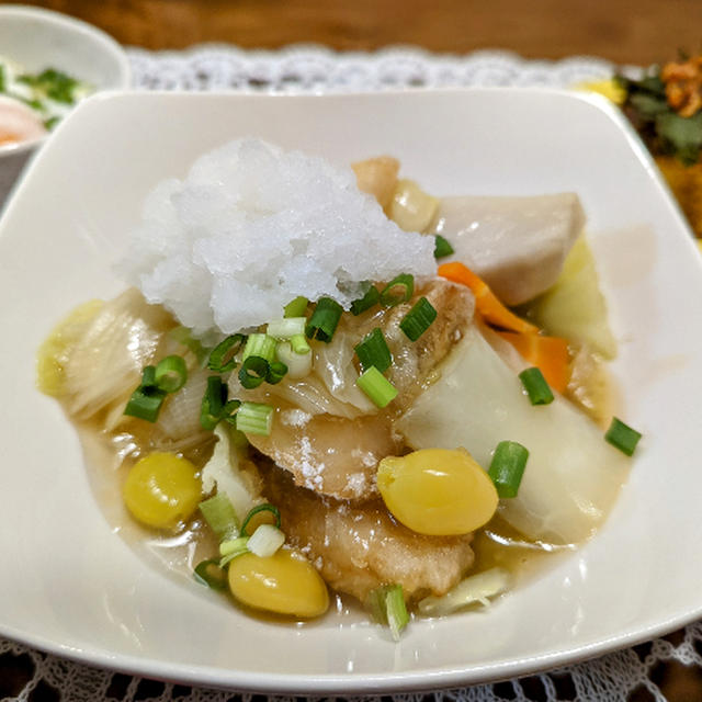 たらの野菜あん