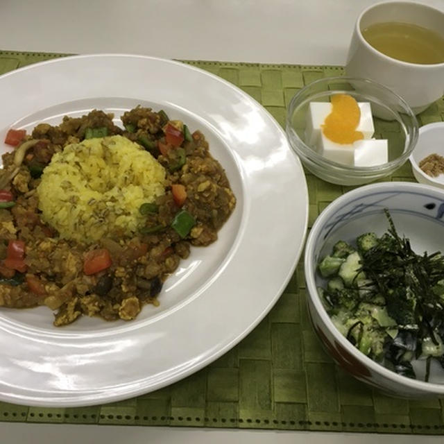 野菜たっぷり！わっ風カレーランチ