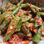 レンジで♪ししとうのピリ辛和えレシピ。韓国人気の作り置きおかずを簡単に！