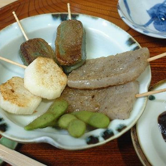 ＊簡単！田楽よもぎ麩・こんにゃく・長いも田楽～～～♪＜画像レシピあり＞