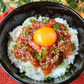 【レシピ】焼肉のタレで簡単！ユッケ風マグロ丼