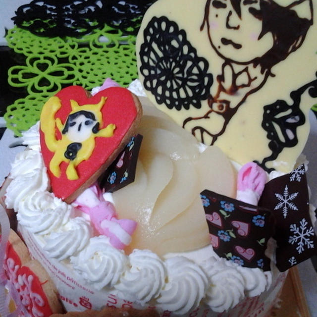 関ジャニの錦戸くんのケーキ