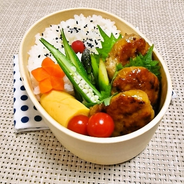 鶏つくね弁当と昨日の晩飯☆デブタ食堂