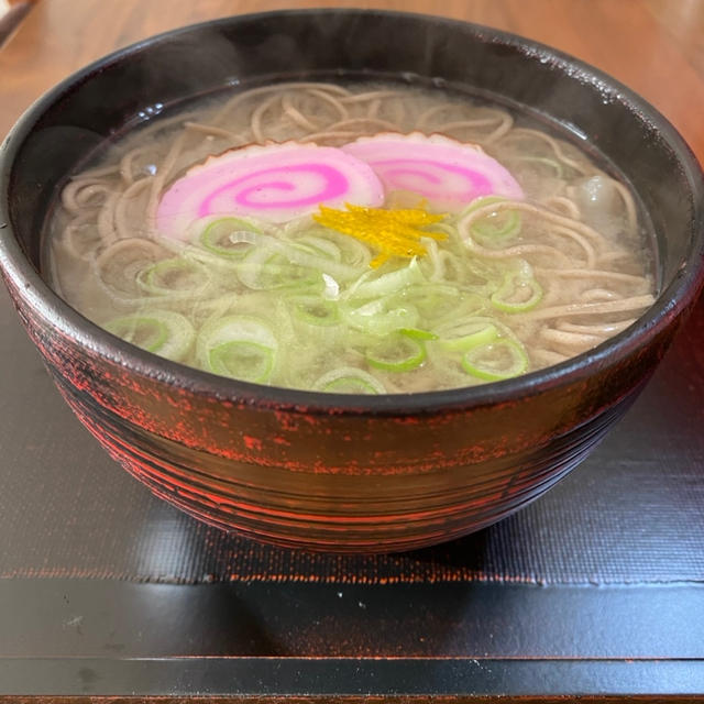 味噌仕立てのお蕎麦