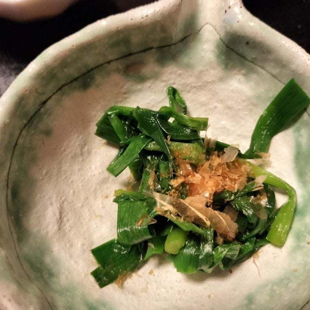 にらのおひたし　電子レンジで3分クッキング