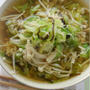 キャベツとえのきの柚子塩ラーメン風