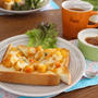今朝の朝ごはん☆ごちそうﾄｰｽﾄとﾘｶのｼｸｼｸ泣き！
