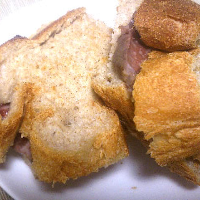 ローストビーフとチャツネの簡単サンドイッチ