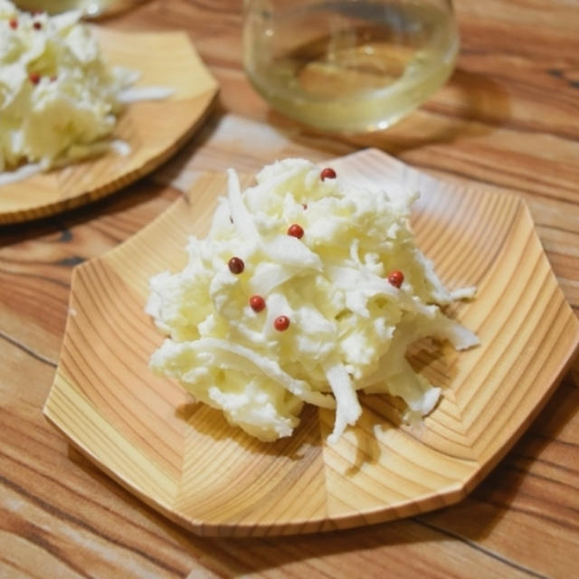 【ヤマキだし部】真っ白ポテトサラダ。おだしの旨みで美味しくなめらか。