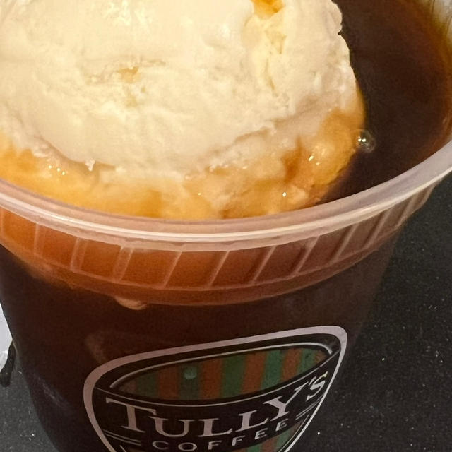 タリーズでアイスコーヒーのフロート　裏技　今日は喫茶店の日
