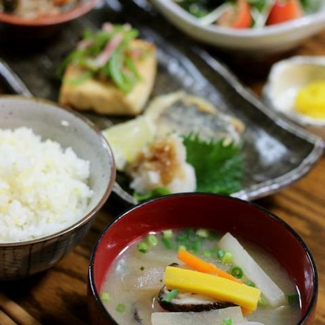大好きなしっとりおから　【ﾚｼﾋﾟ】　☆　和風定食♪