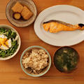 焼き魚と生姜焼きの日。