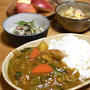 【鯖缶ともやしのサラダ】#5分以内#レンジ調理#簡単#さば缶　…野菜たっぷりカレーライス献立と朝ごはん