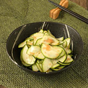5分で完成！「ズッキーニの中華めんたい和え」