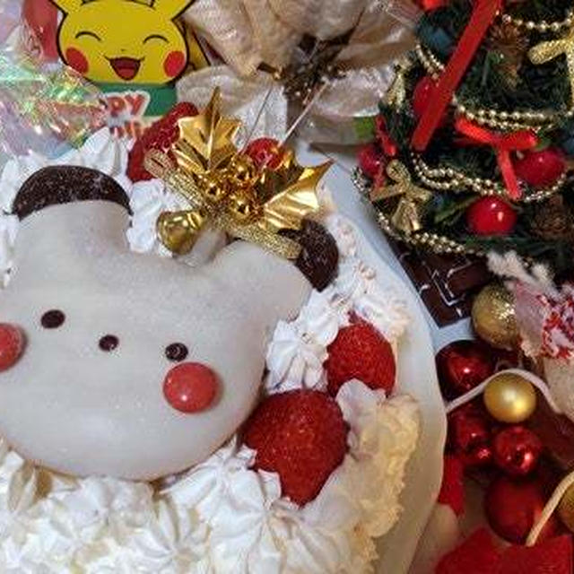 【ミスド】人気商品de作る！ 子供喜ぶ♡可愛い雪だるまクリスマスケーキ！