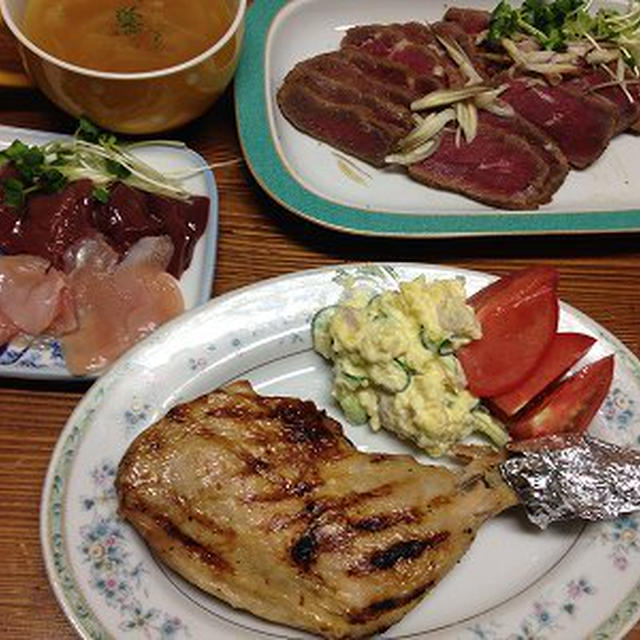 肉肉しい晩御飯。みそっかすDEローストビーフ