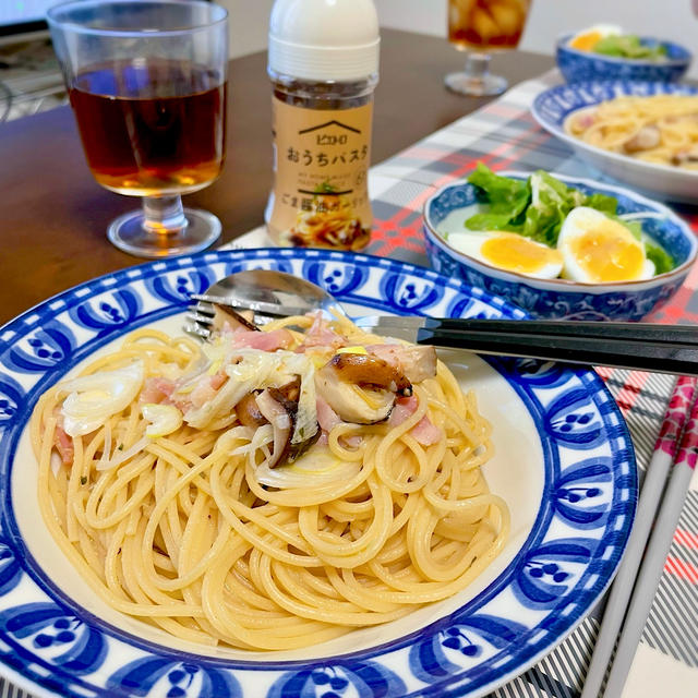 【グルメ】ピエトロのパスタソースでおうちパスタ！「ごま醤油ガーリック」編！【PR】