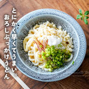 とにかく早くてうまい。おろしぶっかけうどんと、便利な道具