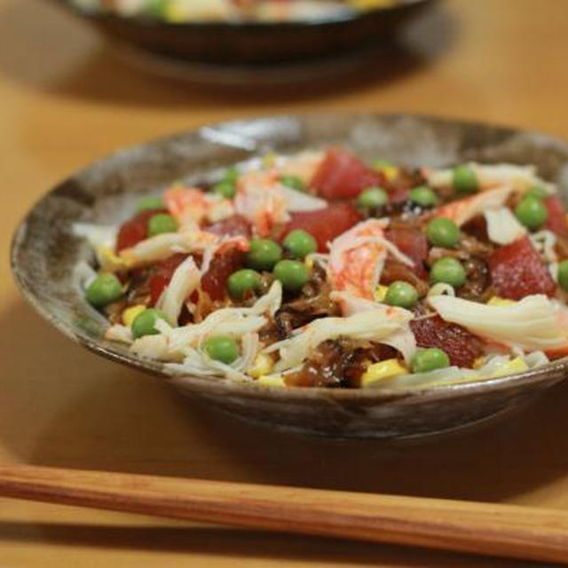 ちらし寿司風冷やしうどん♪