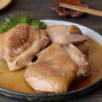 【レシピ】鶏肉の照り煮《圧力鍋レシピ》