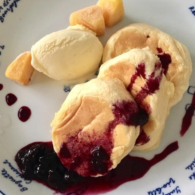 そんな時のパンケーキ。