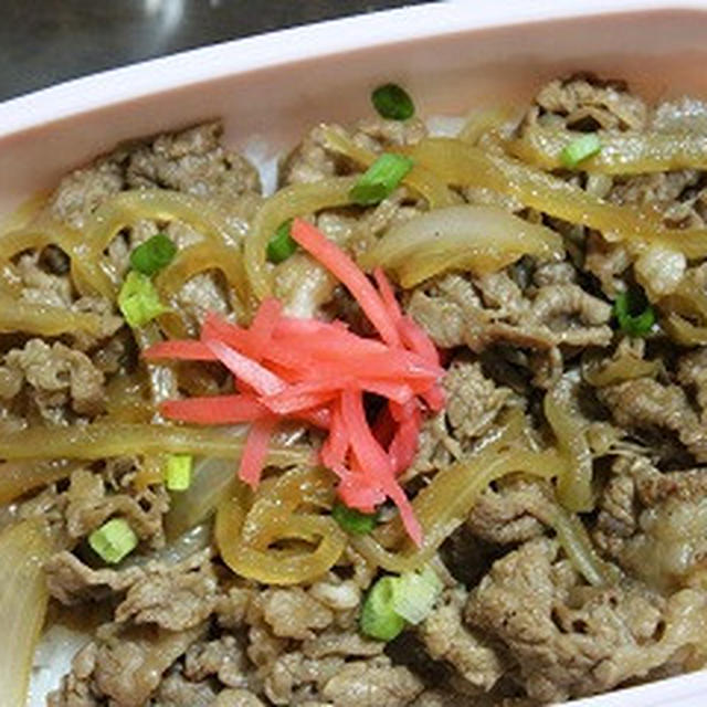 9月9日　　牛丼弁当