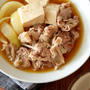 めんつゆで味つけ簡単！　レンジ加熱10分で肉豆腐【#ラクつくレシピ】