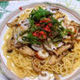 しめじと新玉ねぎの明太和風パスタ（創作パスタ）