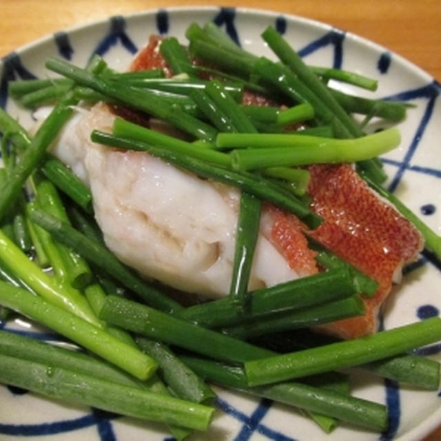 旨魚料理 アカハタの中華蒸し By まるかつさん レシピブログ 料理ブログのレシピ満載