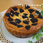 ザクザクオレオのベイクドチーズケーキ。ヒヨの編み物。