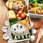 《キャラ弁》お稲荷でニット帽スヌーピー♡作り方