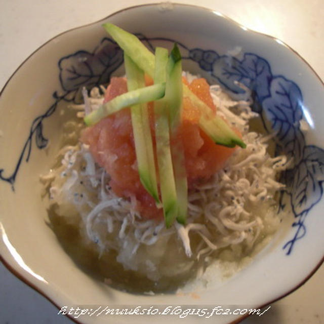 大根おろしの明太和え